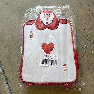 Loungefly playing card Alice in wonderland backpack